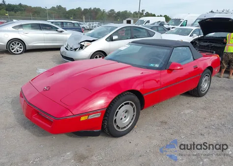 1986 Chevrolet Corvette z USA, uszkodzony, nr VIN 1G1YY6783G5902318